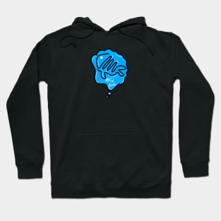 Blue Fish Hoodie